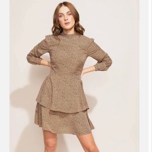 NWOT: THE PINK MARTINI COLLECTION - The Pietra Dress Beige